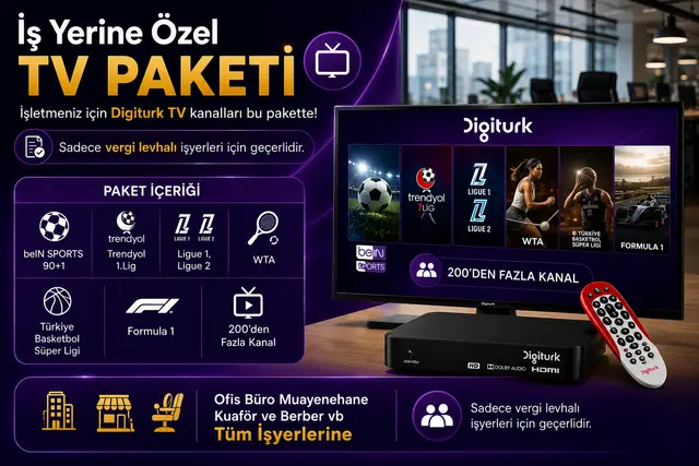 İş Yerine Özel TV Paketi