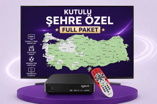 Digiturk Şehire Özel Full Paket